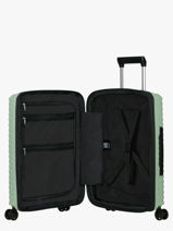 Valise Cabine Extensible Samsonite Vert upscape 159400-vue-porte
