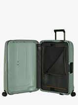 Valise Rigide Rigide Essens Samsonite Vert essens 146911-vue-porte