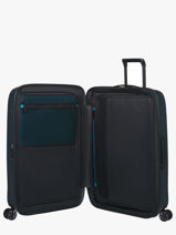 Uitbreidbare Harde Reiskoffer Nexis Samsonite Blauw nexis 158249-vue-porte