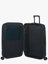 Uitbreidbare Harde Reiskoffer Nexis Samsonite Blauw nexis 158250-vue-porte