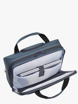 Pilot Case � Roulettes Parvis 2 Compartments Delsey Gris parvis + 3944459-vue-porte