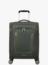 Valise Cabine Extensible American tourister Vert wanderlite 158076