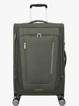 Uitbreidbare Soepele Reiskoffer Wanderlite American tourister Groen wanderlite 158077