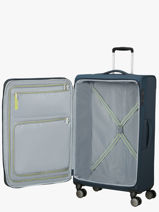 Valise Souple Wanderlite American tourister Bleu wanderlite 158078-vue-porte