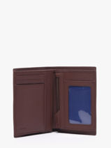 Portefeuille M Vertical Zipp� Charles Cuir Le tanneur Marron charles TCHA3311-vue-porte