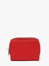 Porte-monnaie Ange Cuir Arthur & aston Rouge ange 161