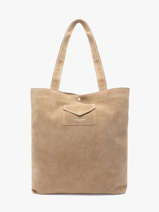 Sac Port� �paule Suedine Kba Polyester Lancaster Beige suedine kba 61