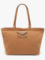Sac Port� �paule Suedine Kba Polyester Lancaster Marron suedine kba 63