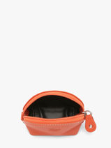 Portemonnee Caviar Leder Crinkles Oranje caviar 14026-vue-porte