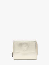 Portefeuille Caviar Cuir Crinkles Or caviar 14201