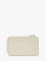 Porte-cartes Caviar Cuir Crinkles Beige caviar 14318