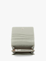 Portefeuille Cuir Crinkles Vert caviar 14312-vue-porte