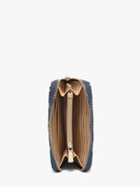 Portefeuille Emelie Logo Guess Bleu emelie logo GP928140-vue-porte