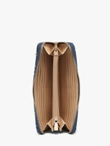 Portefeuille Guess Blauw emelie logo GP928146-vue-porte