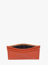 Porte-cartes Martin Cuir Le tanneur Orange martin TMIN3500-vue-porte