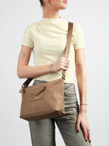 Sac Bandouliere Smart Lancaster Marron smart kba 28-vue-porte