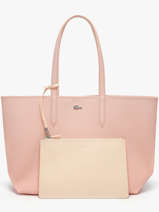 Omkeerbare Shoppingtas Anna Lacoste Roze anna NF2142AA