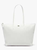 Schoudertas L.12.12 Concept Lacoste Wit l.12.12 concept NF1888PK