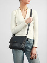 Sac Bandouli�re Grained Miniprix Bleu grained F7557OR-vue-porte