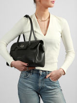 Sac Port� �paule South Africa Polyurethane David jones Noir south africa CM8319-vue-porte