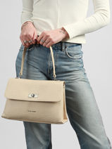 Schoudertas South Africa Polyurethaan David jones Beige south africa CM8320-vue-porte