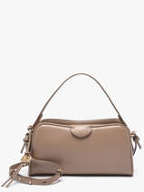 Sac Bandouli�re Emblem Trio Polyurethane Calvin klein jeans Beige emblem trio 4F3370G