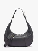 Sac Bandouli�re Juliette Cuir Le tanneur Noir juliette TJET1402