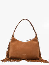 Sac Port� �paule Jess Cuir Vanessa bruno Marron jess 32V40916
