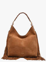 Sac Port� �paule Jess Cuir Vanessa bruno Marron jess 32V40917
