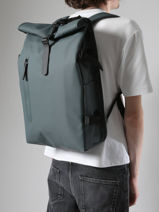 Rolltop Rucksack Large - Sac � Dos Rains Gris city 14590-vue-porte