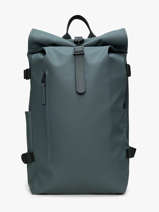 Rolltop Rucksack Large - Sac � Dos Rains Bleu city 14590