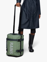 Valise Cabine Travel Rains Vert travel 14790-vue-porte