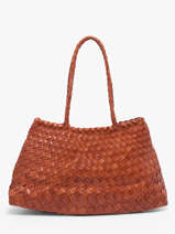 Schoudertas Tresse Miniprix Bruin tresse 88301