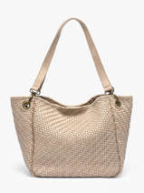 Sac Port� �paule Tresse Miniprix Marron tresse 6681