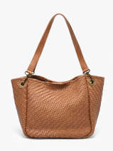 Sac Port� �paule Tresse Miniprix Marron tresse 6681