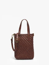 Cross Body Tas Tresse Miniprix Bruin tresse 6683