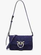 Sac Port� �paule Love Bag Soft Pinko Bleu love bag soft 6244A0F6
