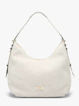 Sac Port� �paule Carrie En Cuir Daim Nathan baume Beige vogue 1