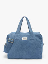 Sac Port� Main Timeless Coton Rivedroite Bleu timeless SAUVATIM