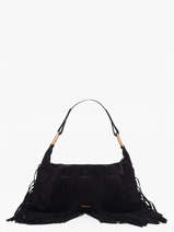Sac Port� �paule Mathilde Cuir Vanessa bruno Noir mathilde 12V40922