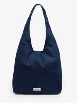 Sac Port� �paule Timeless Coton Rivedroite Bleu timeless RICHETIM