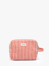 Trousse De Toilette Rivedroite Rouge spring striped TOUXLSTR