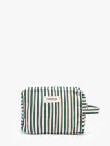 Toiletzak Rivedroite Groen spring striped TOUXLSTR