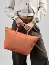 Handtas L.12.12 Concept Lacoste Oranje l.12.12 concept NF5324PK-vue-porte