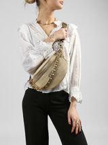 Sac Banane Mila louise Beige cm 23689CM-vue-porte