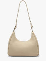 Schoudertas Manaus Leder Nathan baume Beige brasil 2