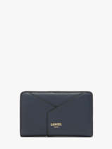 Portefeuille Enveloppe Cuir Lancel Bleu enveloppe A13710