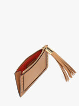 Porte-cartes Premier Flirt Cuir Lancel Marron premier flirt A14033-vue-porte