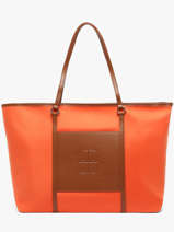 Sac Port� �paule L Fran Nylon Laurent david Orange ld bags 887