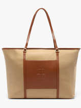 Sac Port� �paule L Fran Nylon Laurent david Beige ld bags 887
